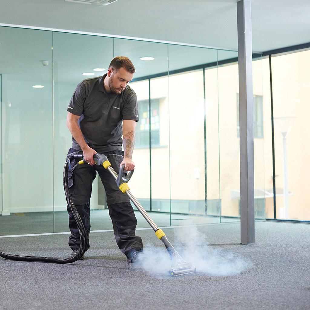 Commercial carpet cleaning