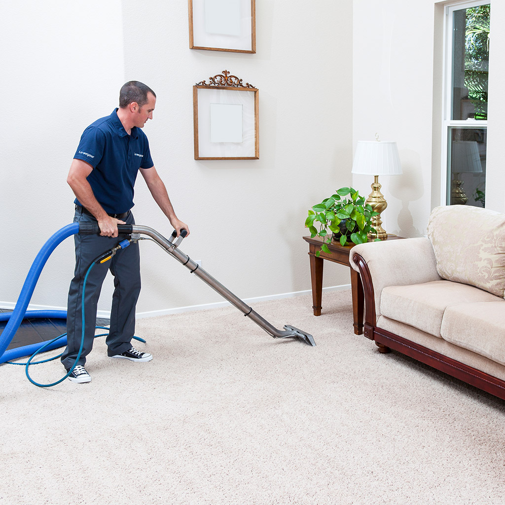 Residential carpet cleaning